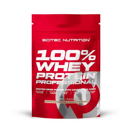 Scitec Nutrition 100% Whey Protein Professional 1000 g Schokolade - Cookies & Creme