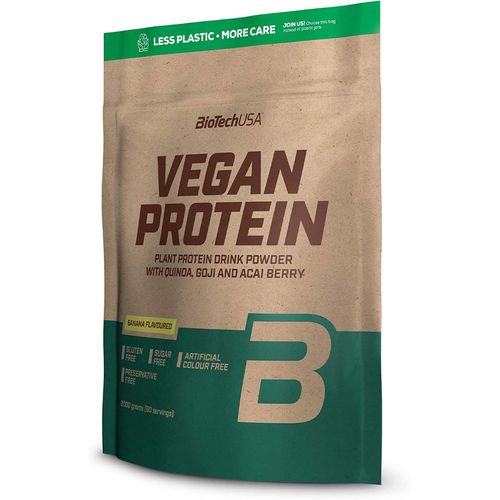Biotech USA Vegan Protein 2000 g Banane