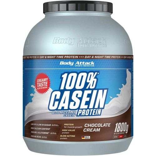 Body Attack 100% Casein Protein 1800g Cookies �n Cream