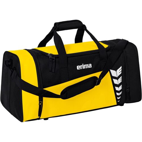 Erima Six Wings Sporttasche S Gelb / Schwarz