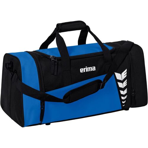 Erima Six Wings Sporttasche L New Royal / Schwarz