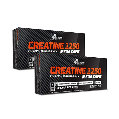 2x Olimp Creatine 1250 Mega Caps - 120 Kapseln