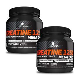 2x Olimp Creatine 1250 Mega Caps - 400 Kapseln