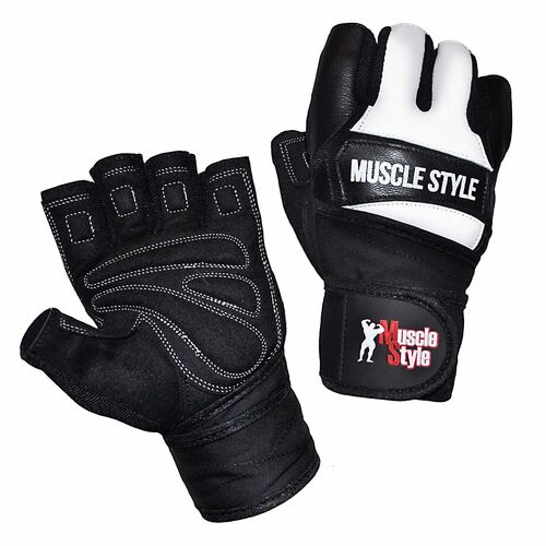 MuscleStyle Power Kraftsporthandschuhe L