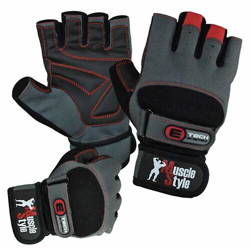 MuscleStyle E-Tech Fitnesshandschuhe XL