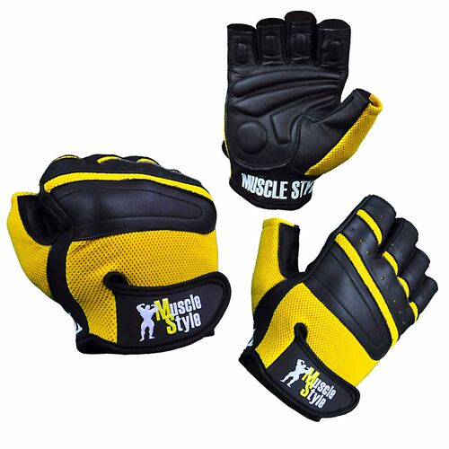 MuscleStyle Ultra Gym Fitnesshandschuhe S