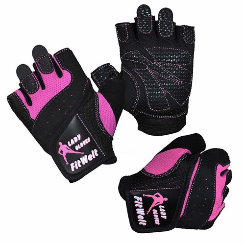 FitWelt Lady Gloves Light F3 Fitnesshandschuhe L