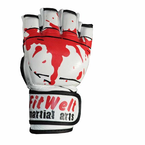FitWelt Blood MMA Boxhandschuhe L