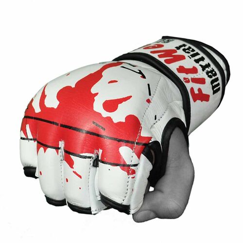 FitWelt Blood MMA Boxhandschuhe L