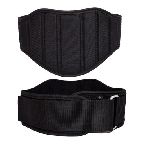 FitWelt Profi Ultraleicht Fitnessg�rtel schwarz XL