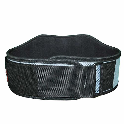 MuscleStyle Athletic Fitnessg�rtel grau-schwarz XXL