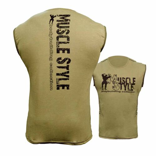 MuscleStyle Tank Top Sand L