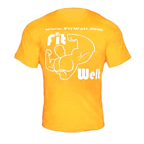 FitWelt T-Shirt Gelb