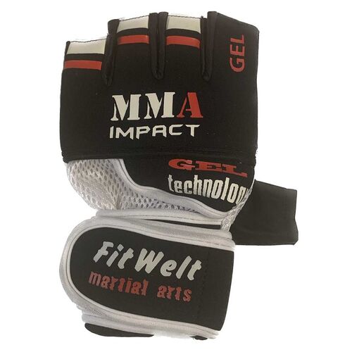 FitWelt MMA Gel Fitnesshandschuhe XL