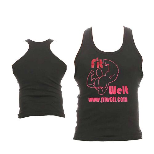 FitWelt Tank Top Schwarz XXL