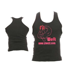 FitWelt Tank Top Schwarz XXL