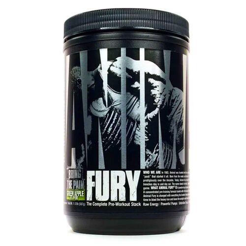 Animal Fury Pre-Workout Booster 483g Grner Apfel