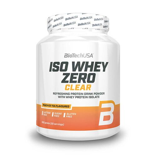 Biotech USA Iso Whey Zero Clear 500g Pfirsich Ice Tea