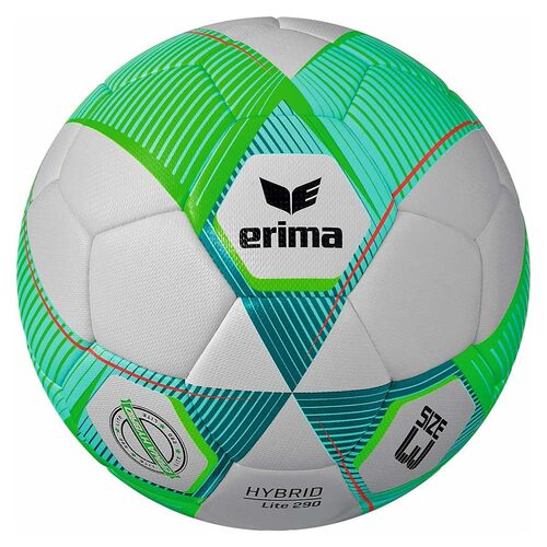 Erima Hybrid Lite 290 Fu�ball Gr.3 green gecko / petrol