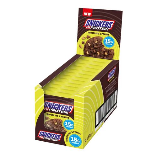 Snickers High Protein Cookie 12x60g Chocolate Peanut