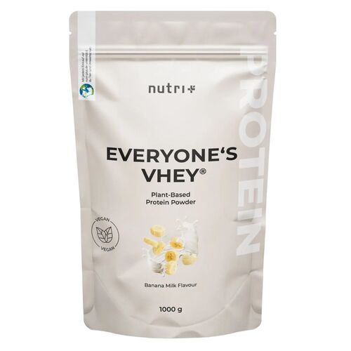 Nutri+ Vegan 6K Protein 1000g Banane