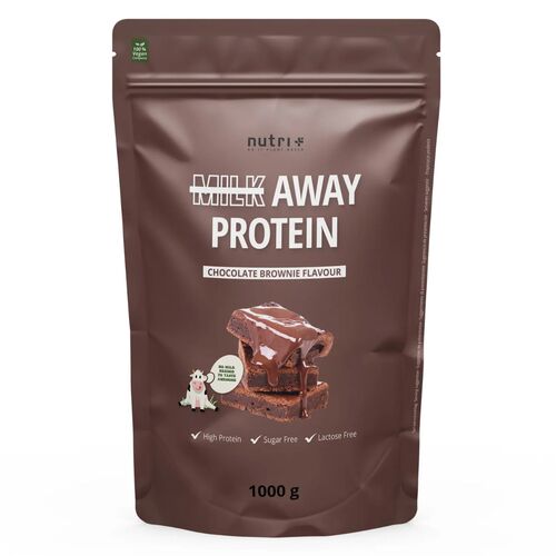 Nutri+ Milk Away Protein 1000g Schokolade-Brownie