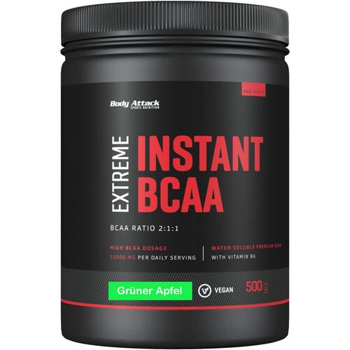 MHD 05/2024 Body Attack Extreme Instant BCAA 500g Grner Apfel