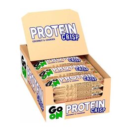 Go On Nutrition Protein Crisp Bar 24x45g Coconut & Cookies
