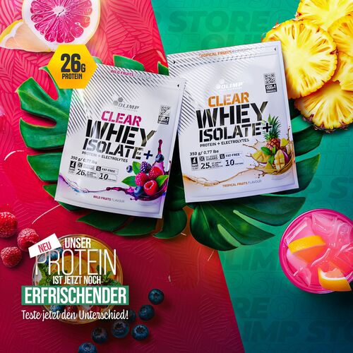 Olimp Clear Whey Isolate+ 350g Wild Fruits