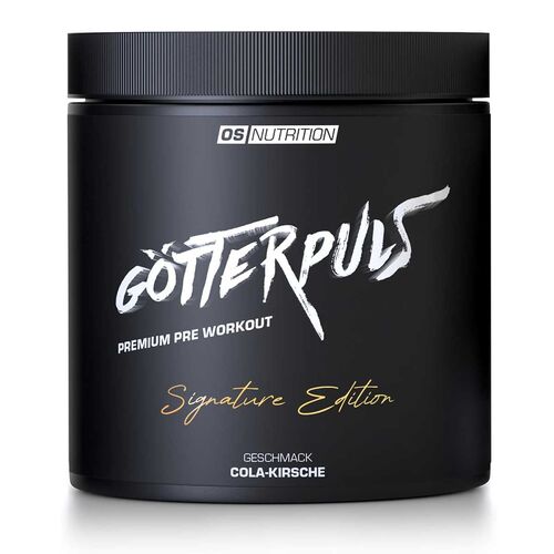OS Nutrition G�tterpuls Premium Pre Workout Signature Edition 395g Kaktusfeige-Passionsfrucht