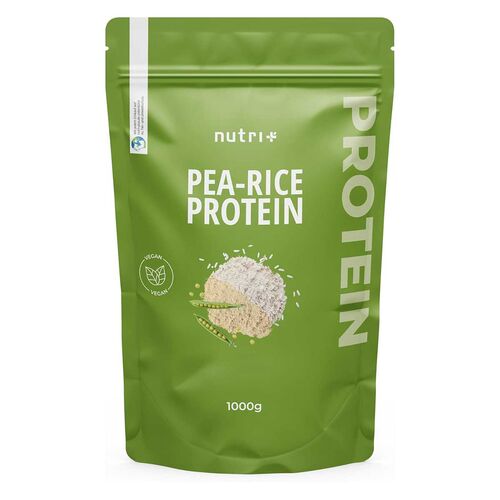 Nutri+ Pea-Rice Protein 1000g Schokolade-Brownie