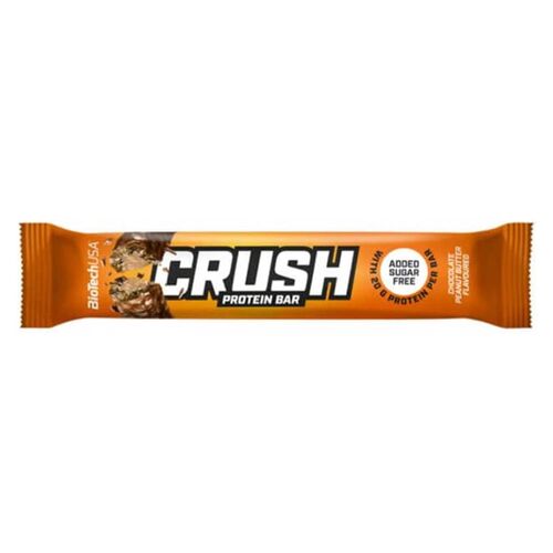 Biotech USA Crush Bar 12x64g Schokolade-Erdnussbutter