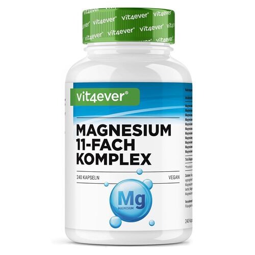 Vit4ever Magnesium 11-Fach Komplex 240 Kapseln