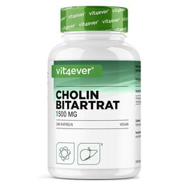 Vit4ever Cholin Bitartrat 240 Kapseln