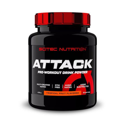 Scitec Nutrition Attack 416g Tropische Fr�chte