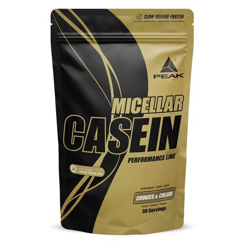 MHD 06/2025 Peak Micellar Casein 900g Cookies & Cream