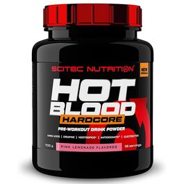 MHD 06/2025 Scitec Nutrition Hot Blood Hardcore 700g Red...