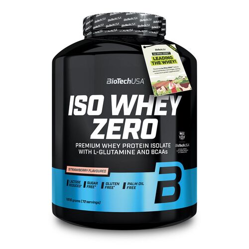 Biotech USA Iso Whey Zero 1816g Erdbeere