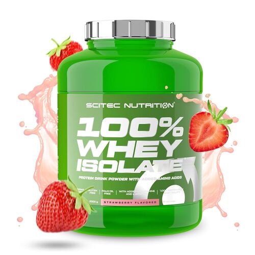 Scitec Nutrition 100% Whey Isolate 1816g Erdbeere