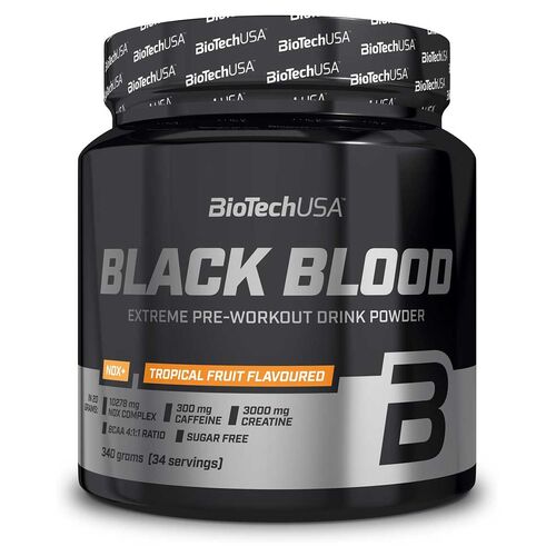 Biotech USA Black Blood NOX+ 340g Tropische Fr�chte