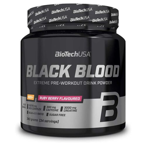 Biotech USA Black Blood NOX+ 340g Ruby Berry