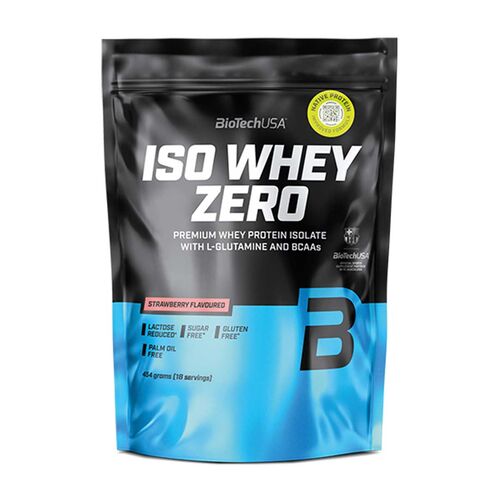 Biotech USA Iso Whey Zero 454g Erdbeere