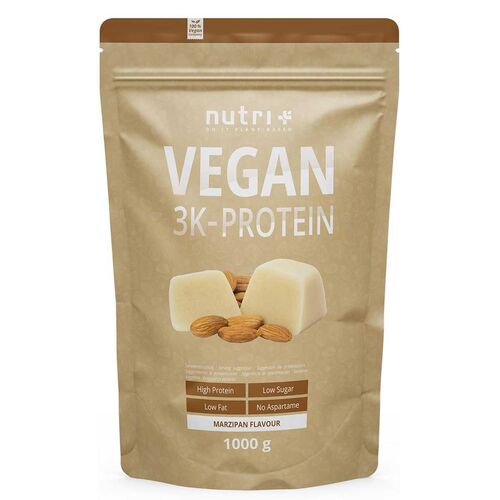 Nutri+ Vegan 3K Protein 1000g Marzipan
