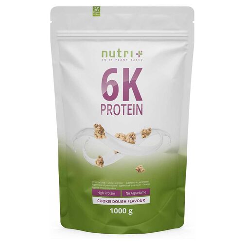 Nutri+ Vegan 6K Protein 1000g Cookie Dough