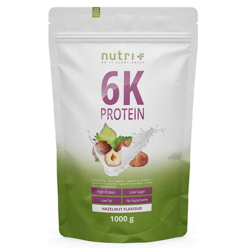 Nutri+ Vegan 6K Protein 1000g Haselnuss