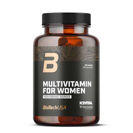 Biotech USA Multivitamin for Woman Organic 60 Tabletten