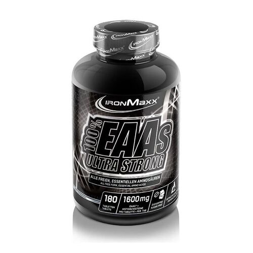 MHD 09/2025 IronMaxx 100% EAAs Ultra Strong 180 Tabletten