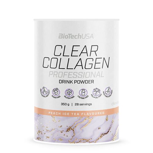 Biotech USA Clear Collagen Professional 350g Pfirsich-Eistee