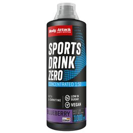 MHD 10/2025 Body Attack Sports Drink Zero 1000ml Blaubeere