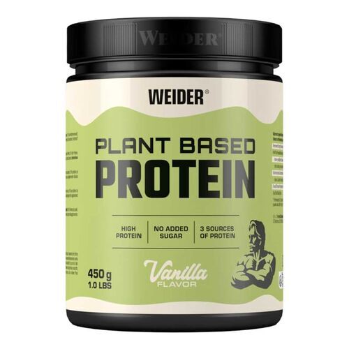 MHD 10/2025 Weider Plant Based Protein 450 g Vanille